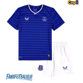 Everton Echipament de Fotbal Replică 2025-26 Copii Acasa (+ Șorturi)